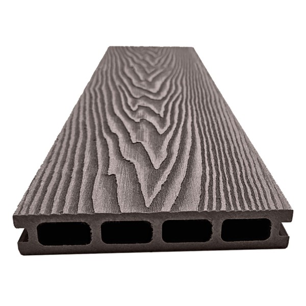 Террасная доская ДПК NanoWood Double 3D Венге купить в Геленджике
