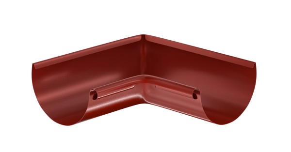 Водосток Aquasistem, система 150x100 - Угол желоба, внутренний 90° RR 29 Бургундский купить в Геленджике