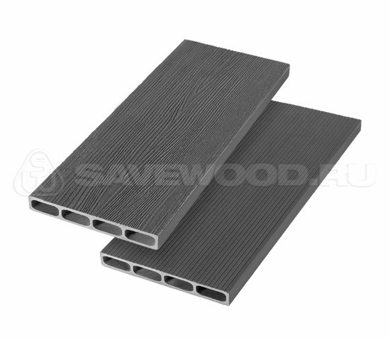 Грядочная доска ДПК 3D Savewood SW Rubus (R) графит купить в Геленджике