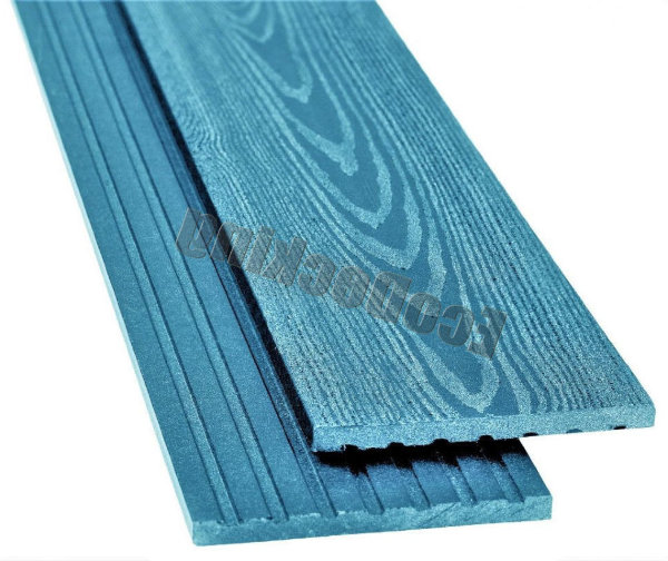 Заборная доска   из ДПК ECODECKING Лазурь купить в Геленджике