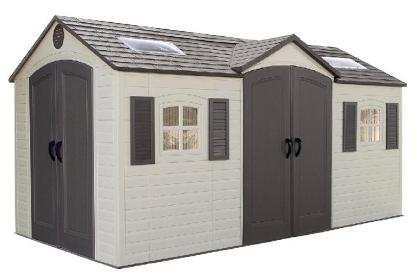 Сарай пластиковый LifeTime 15x8 DD купить в Геленджике