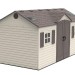 Сарай пластиковый LifeTime 15x8 DD купить в Геленджике