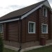 Сайдинг "blockhouse" под бревно, Акриловый Премиум ВН-01, орех тёмный купить в Геленджике