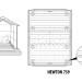 Сарай пластиковый Newton 759 купить в Геленджике