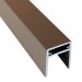 П-профиль Алюминиевый EasyDecking 35x25 Венге купить в Геленджике