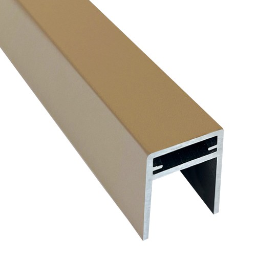 П-профиль Алюминиевый EasyDecking 35x25 Дуб купить в Геленджике