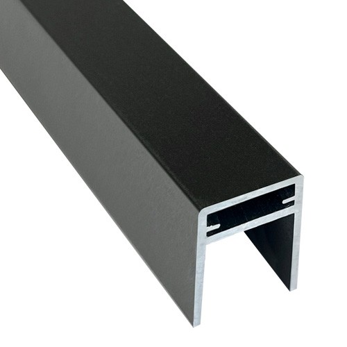 П-профиль Алюминиевый EasyDecking 35x25 Черное дерево купить в Геленджике