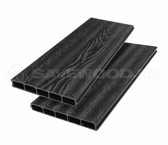 Грядочная доска ДПК 3D Savewood SW Rumex Чёрный купить в Геленджике