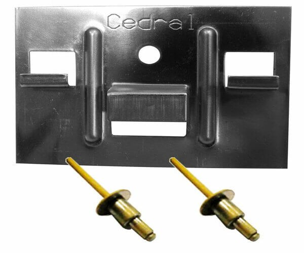 КЛЯММЕР + ЗАКЛЁПКА ДЛЯ CEDRAL CLICK 250 ШТ купить в Геленджике