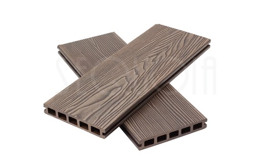 Доска террасная ДПК 3D SEQUOIA DUAL WOOD BROWN купить в Геленджике