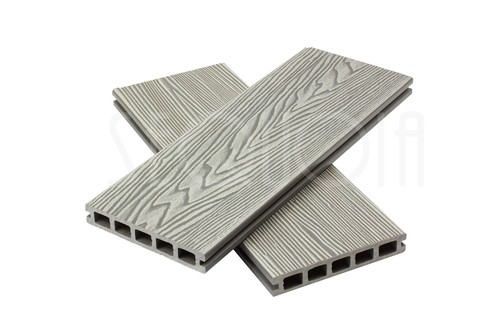 Доска террасная ДПК 3D SEQUOIA DUAL WOOD GRAY купить в Геленджике