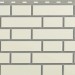 Фасадная панель Альта-Профиль, Кирпич Клинкерный, Белый купить в Геленджике