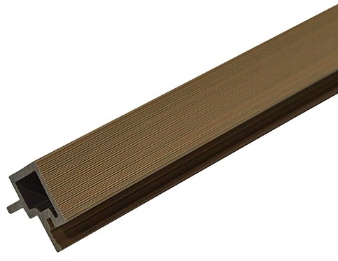 Угловой профиль CM Wall 3000х56х49мм цвет teak (тик) купить в Геленджике