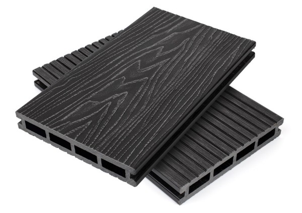 Террасная доская ДПК NanoWood Nature 3D пустотелая Графит купить в Геленджике