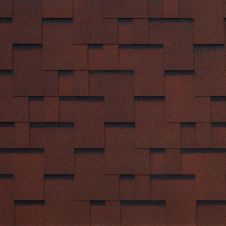 Гибкая черепица Tegola SAN REMO rosso 402 купить в Геленджике