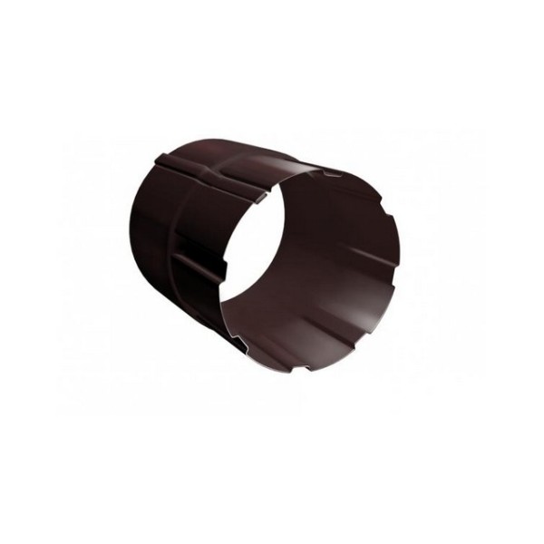 Водосток Grand Line 125x90 – Муфта RAL 8017 купить в Геленджике